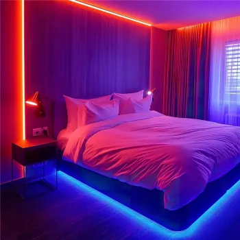 Avide LED-Streifenlicht-Set 12V 16W RGB 5m TUYA IR-Fernbedienung