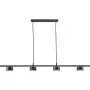 LUCA Pendelleuchte LED, 4x4 W, Schwarz (P19070-4B)