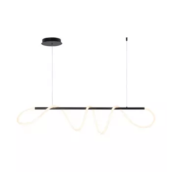 Tigris Long Pendelleuchte LED, 4000K, Schwarz