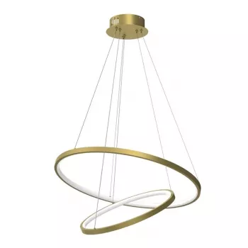 Ronday Pendelleuchte LED, 60 cm, 51W, Gold