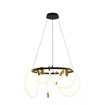 Tigris Coil Pendelleuchte LED, 4000K, Gold