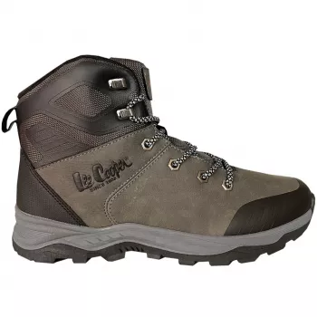 Lee Cooper Herren graue Freizeit-Schnürschuhe LCJ-23-01-2044M