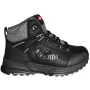 Lee Cooper Herren-Schnürsneaker in Schwarz - Obermaterial aus Synthetikleder und Textil, Gummilaufsohle, LCJ-23-01-2036M