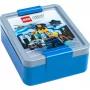 LEGO CITY Brotdose Blau Polypropylen mit Emoticon-Grafiken 40521735