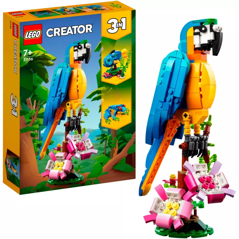 LEGO Creator Wilde Tiere-Bundle 3-in-1 Bausatz (1171 Teile)