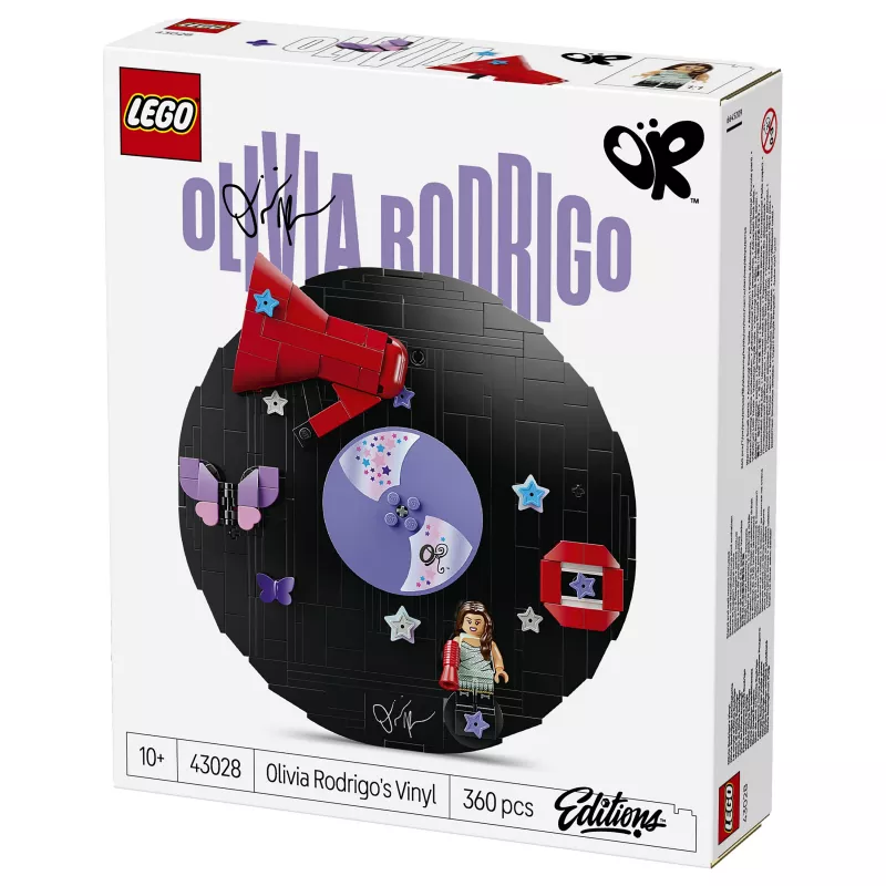 LEGO Editions 43028 Olivia Rodrigos Schallplatte, Bauset