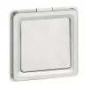 Legrand Soliroc 077811 Universal-Aus-/Wechselschalter, 1-polig, nicht beleuchtet, IP55, IK10, grau