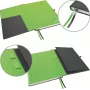 LEITZ Complete Notizbuch, iPad Format, kariert, 80 Blatt 96 g/m² Elfenbeinpapier, Lederoptik, Schwarz 4473-00-95