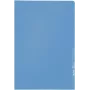 LEITZ Standard A4 Dokumentenhülle, Polypropylen, genarbt, blau, 0,13 mm, oben und seitlich offen, dokumentensicher, Daumenausschnitt 4000-00-35