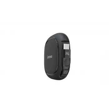 Lenovo 240W USB-C Spiralkabel, Schwarz, 1,2 m, USB 2.0
