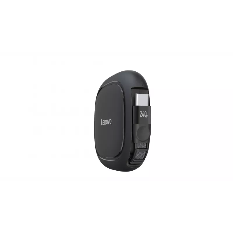 Lenovo 240W USB-C Spiralkabel, Schwarz, 1,2 m, USB 2.0