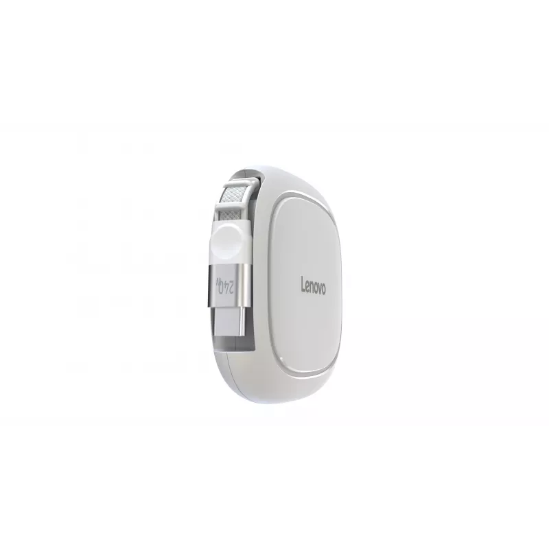 Lenovo 240W USB-C Kabel aufrollbar, Weiß