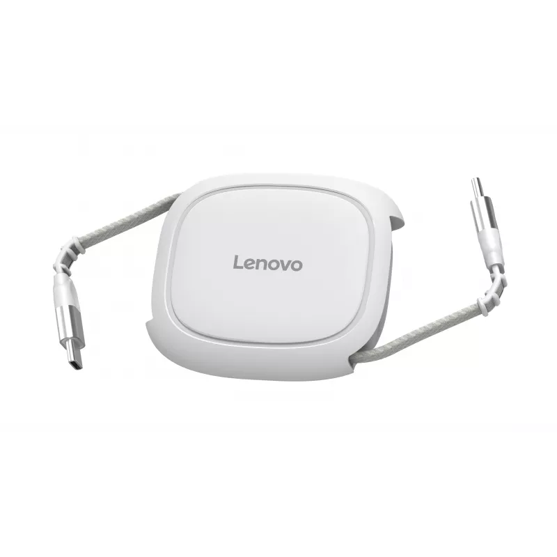 Lenovo 240W USB-C Kabel aufrollbar, Weiß