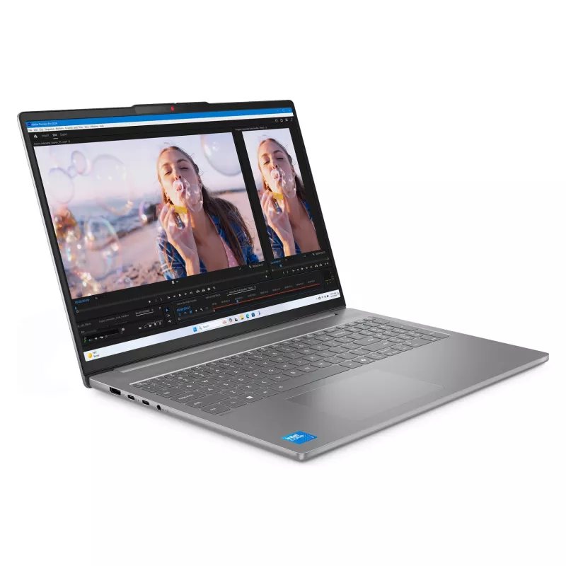 Lenovo IdeaPad Slim 5 16IMH10 83V70078GE Laptop, 16 Zoll WUXGA IPS, Intel Core Ultra 5 135H, 16GB DDR5, 512GB SSD, Windows 11 Home, deutsche Tastatur