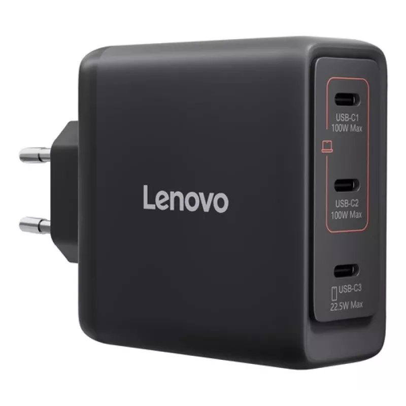 Lenovo Multi-Port USB-C 100-W-GaN-Ladegerät (40AW100BEU)