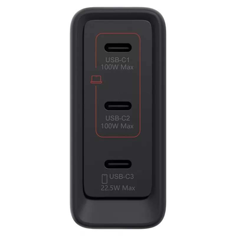 Lenovo Multi-Port USB-C 100-W-GaN-Ladegerät (40AW100BEU)