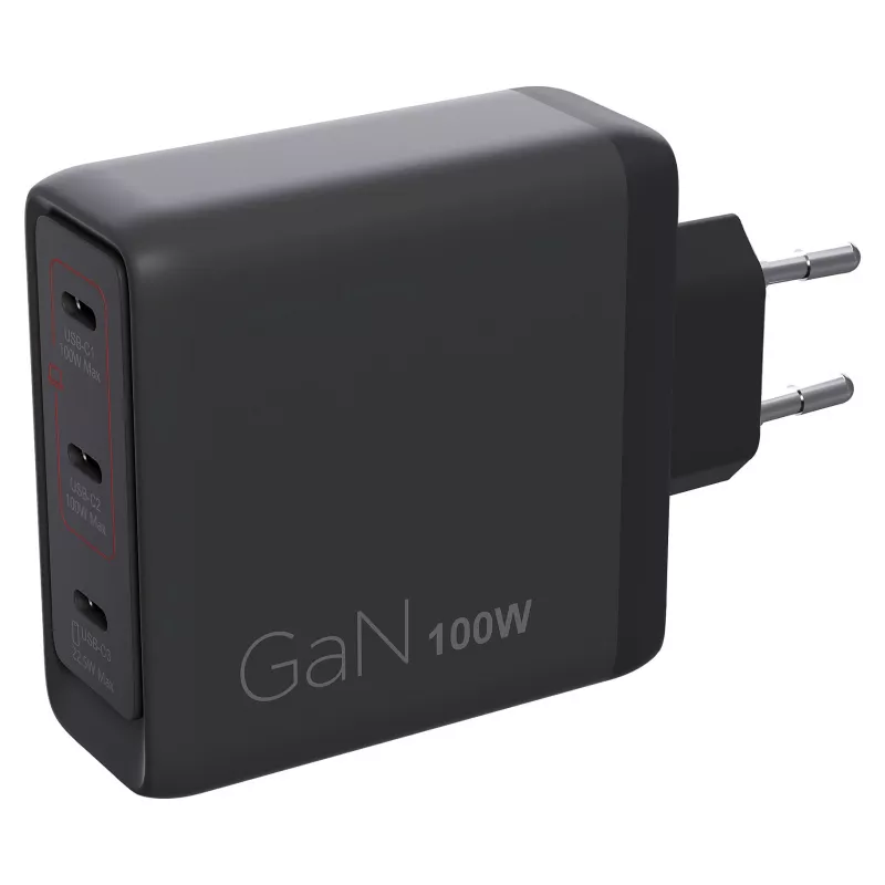 Lenovo Multi-Port USB-C 100-W-GaN-Ladegerät (40AW100BEU)