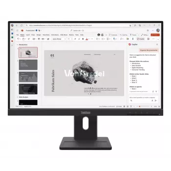 Lenovo ThinkVision E22-40 21,5 inch Full HD VA Monitor - Raven Black