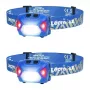 LEPRO 320014-B-2 USB wiederaufladbare LED-Stirnlampe, 300 lm, 2er-Pack