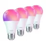 LEPRO B1-EU-4 E27 Wi-Fi Smart LED-Lampen, 8,5 W, 806 lm, 4er-Pack