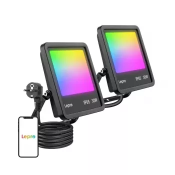 Lepro F1 30W LED-Flutlicht IP65 3000lm 5000K