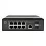 LevelOne IGP-1091 Industrieller PoE+ Switch, 8x 2,5G PoE, 2x 1G/10G SFP+ Uplinks