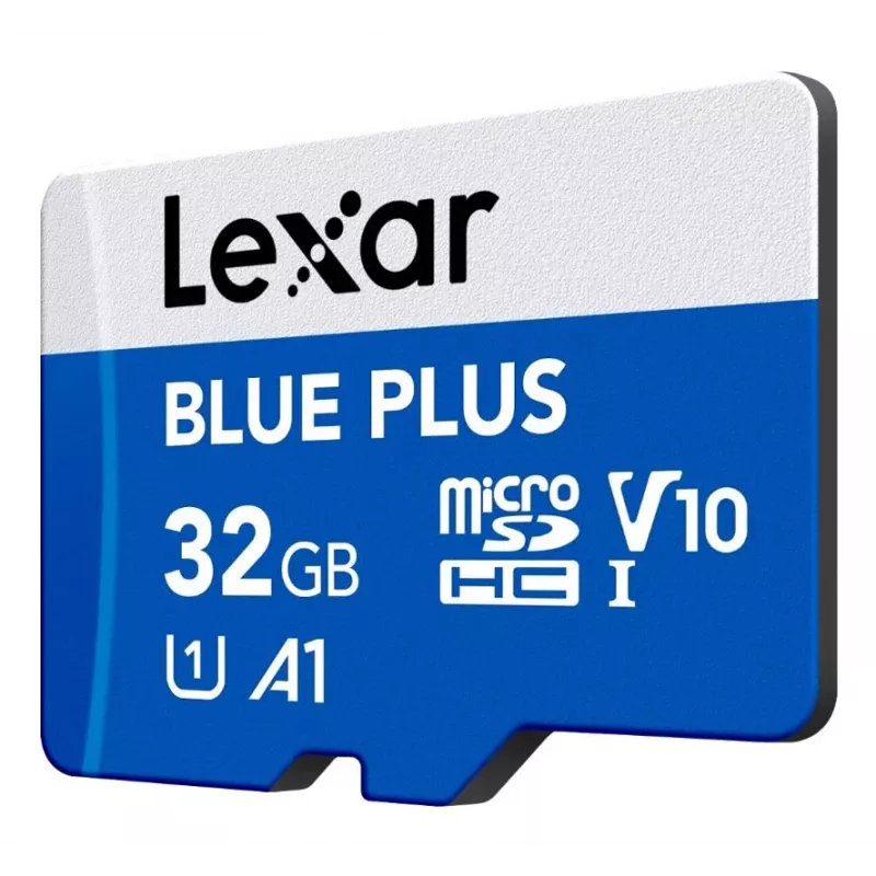Lexar BLUE PLUS microSDHC Speicherkarte 32 GB, C10 A1 U3 V10