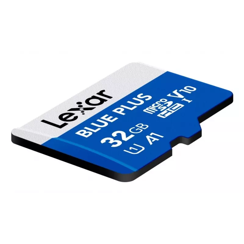 Lexar BLUE PLUS microSDHC Speicherkarte 32 GB, C10 A1 U3 V10