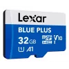 Lexar BLUE PLUS microSDHC Speicherkarte 32 GB, C10 A1 U3 V10