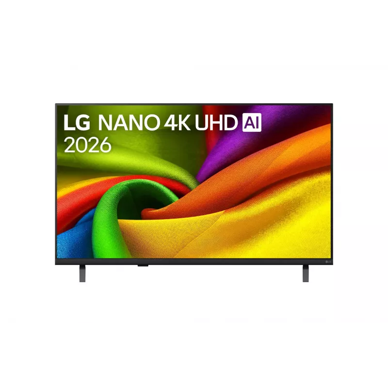 LG 43NU800B3LC 43 Zoll 4K UHD NanoCell Smart TV mit webOS, AI ThinQ & HDR (Schwarz)