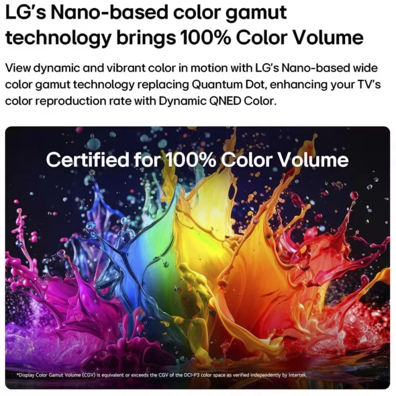 LG 50QNED7EB3C 50-Zoll QNED 4K Smart TV mit α5 Gen5 AI-Prozessor und webOS