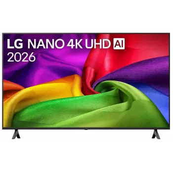 LG 85NU800B3LA 85-Zoll 4K UHD Smart TV mit webOS, AI-Prozessor, Schwarz