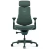 LiberNovo Omni Ergonomischer Bürostuhl mit aktiver Lendenwirbelstütze und Massage - Grün