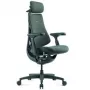 LiberNovo Omni Ergonomischer Bürostuhl mit aktiver Lendenwirbelstütze und Massage - Grün