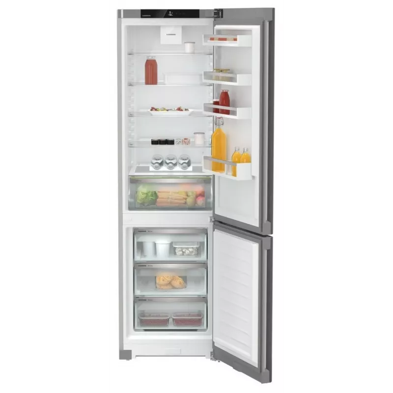 Liebherr CNsfd 5703 Kühl-Gefrierkombination, 330 L, NoFrost, DuoCooling, Silber