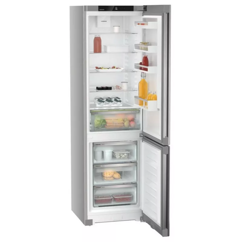 Liebherr CNsfd 5703 Kühl-Gefrierkombination, 330 L, NoFrost, DuoCooling, Silber