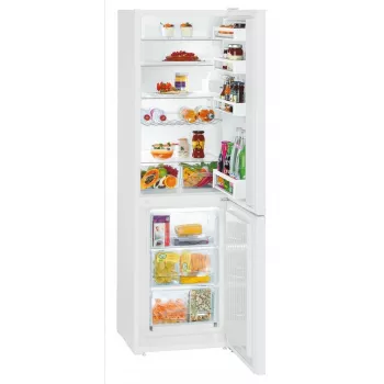 Liebherr CUe 3331 Stand-Kühl-Gefrierkombination, 294 L, Silber
