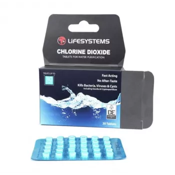 Lifesystems Chlordioxid Wasserreinigungstabletten 30er Pack
