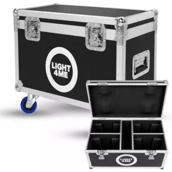 LIGHT4ME 100 SPOT RING CASE 4IN1 Flightcase für 4x Moving-Head-Scheinwerfer