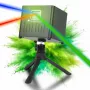 LIGHT4ME ACCU APP LASER Akku-Laserprojektor mit Bluetooth-App-Steuerung
