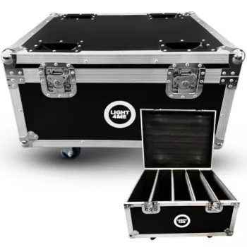 LIGHT4ME AURORA WASH HEAD CASE 4IN1 Flightcase für 4 Moving Heads