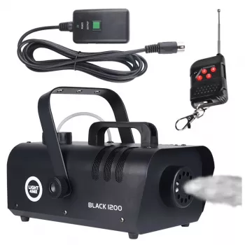 LIGHT4ME BLACK 1200 Nebel- und Rauchgenerator