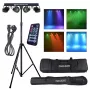 LIGHT4ME LED PAR Laser Beam Beleuchtungsset