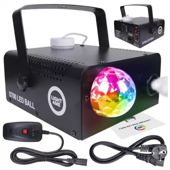 LIGHT4ME S 700W LED BALL Nebelmaschine mit RGB LED Effekt