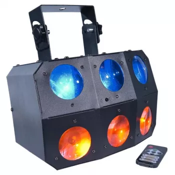 LIGHT4ME SIX EYE BEAM starker LED-Beam-Effekt mit Fernbedienung