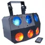 LIGHT4ME SIX EYE BEAM starker LED-Beam-Effekt mit Fernbedienung