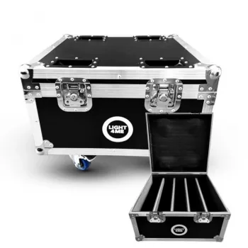 LIGHT4ME VENOM STROBE V2 CASE 4IN1 Flightcase für 4 Einheiten