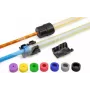 Lightwin DC 10MM SEAL 6.5-5MM Split Kabelkanaldichtung für 10mm FTTx-Kanäle, 5,0-6,5mm Kabeldurchmesser, IP68, Schwarz