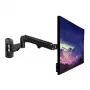 LINDY 40712 Monitor-Wandhalterung mit Gasdruckfeder-Arm, für Monitore bis 32 Zoll (81,3 cm), schwarz