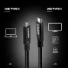 Lindy 43439 USB 3.2 Gen 2 USB-C auf USB-C Aktives Kabel, 8 m, 10 Gbps, 8K60, 100 W PD